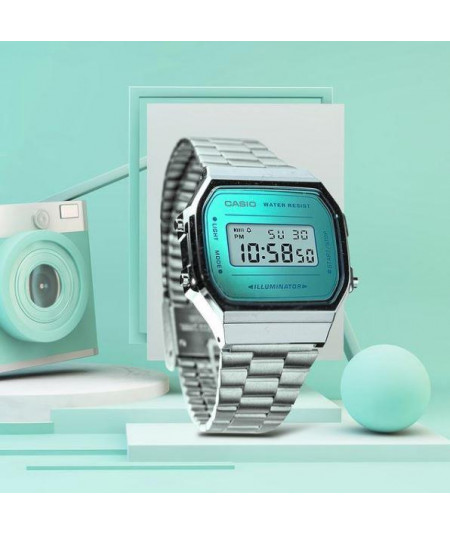 Reloj plateado mujer casio cheap