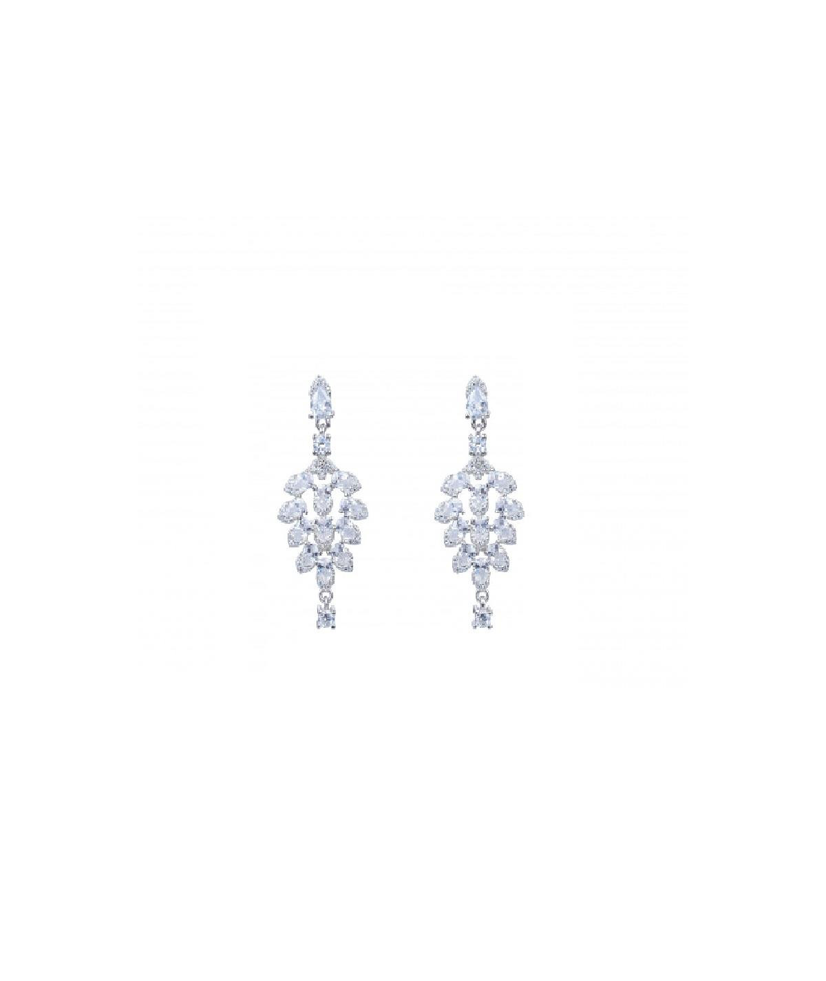 Pendientes Bride Plata