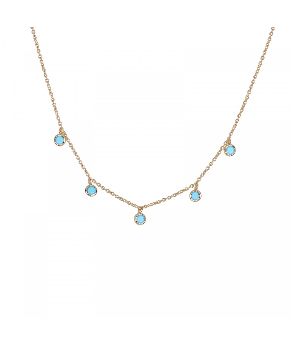 Collar Modestia Turquesa