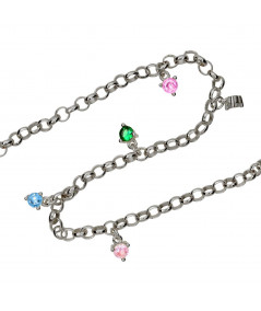 Pulsera Tutti Frutti Plata