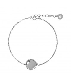 Pulsera Personalizada Solete Plata