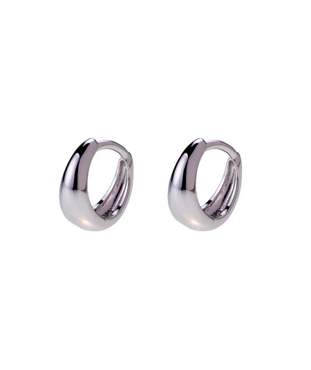 Pendientes Aros Dulce Hogar Plata