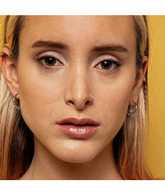 Pendientes Aros Mañana Temprana Plata