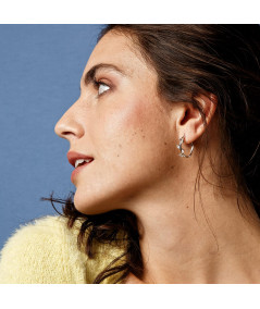 Pendientes Aro Finura Plata