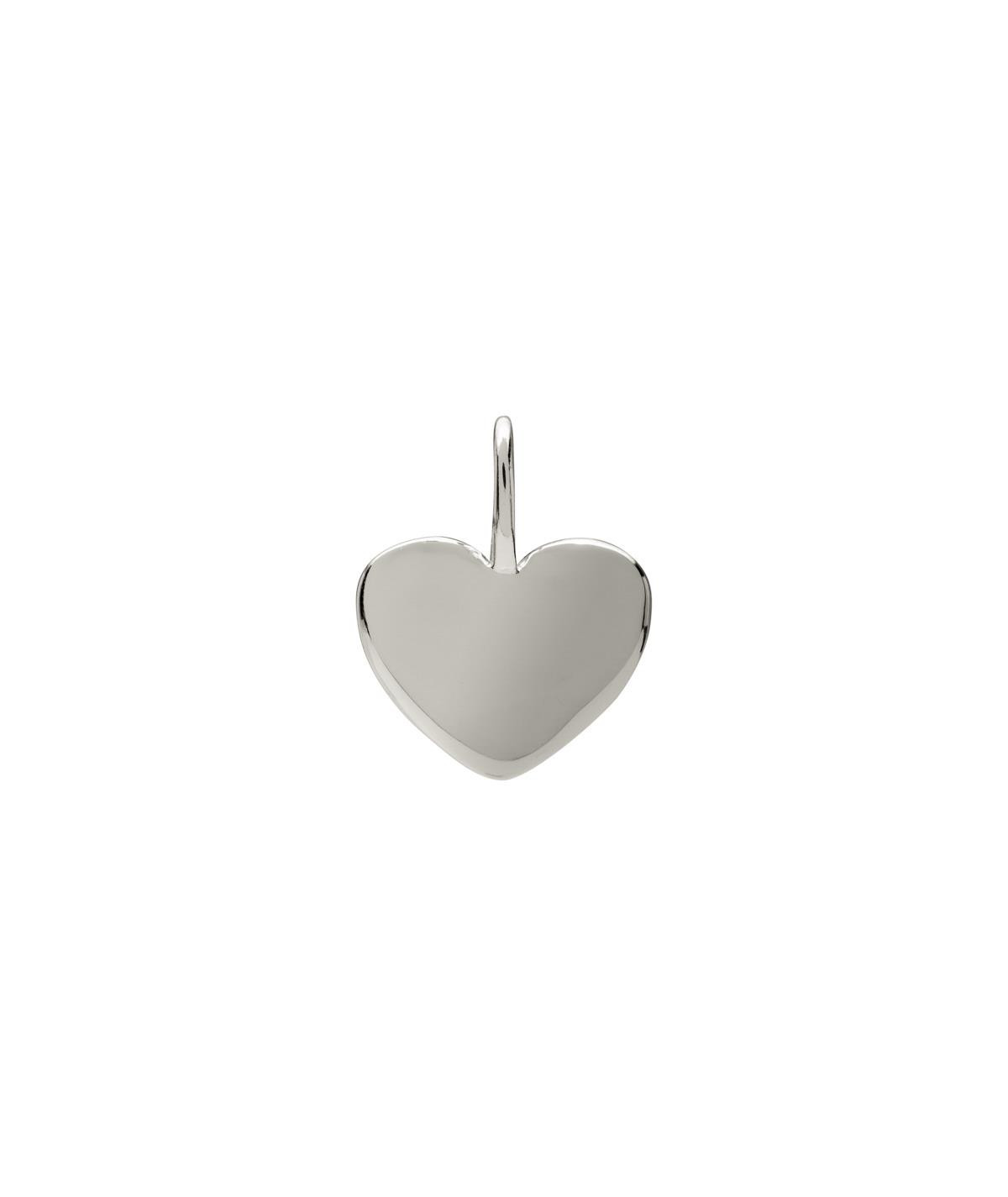 Colgante Charm Corazón Plata
