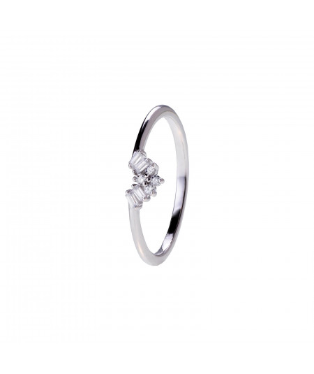 Anillo Romántico Plata