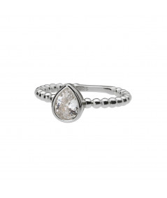 Anillo Lágrima Plata