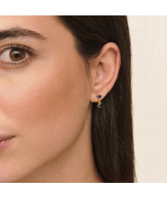 Pendientes Éxito Azul