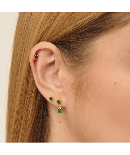 Pendientes Éxito Esmeralda