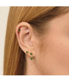 Pendientes Éxito Esmeralda