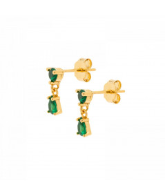 Pendientes Éxito Esmeralda