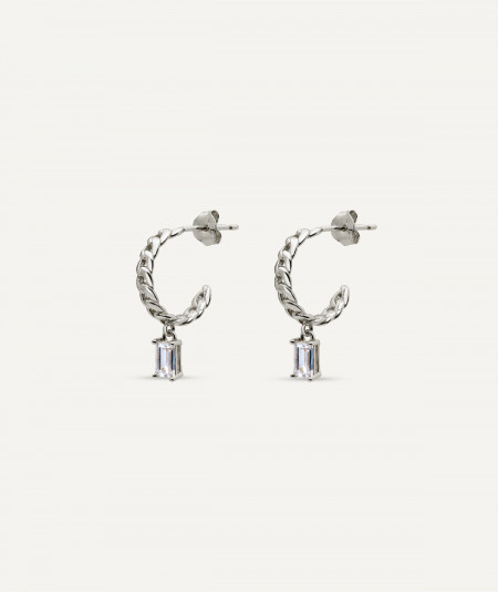 Pendientes Aro Candor Plata