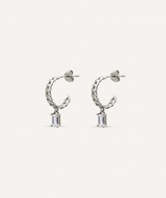 Pendientes Aro Candor Plata