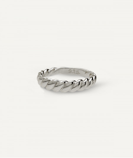 Anillo Seda Plata