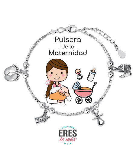 Pulsera Maternidad Plata