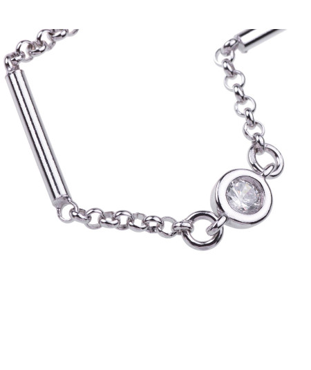 Pulsera Coraje Plata