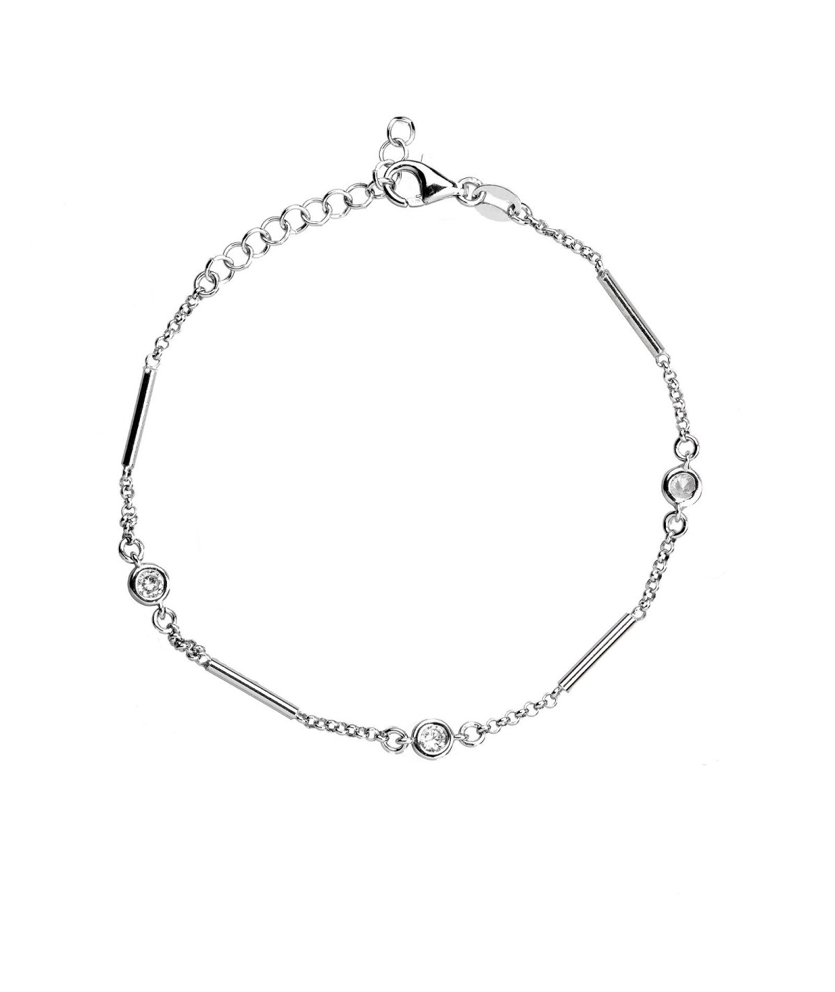 Pulsera Coraje Plata