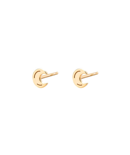 Pendientes Little Moon Oro