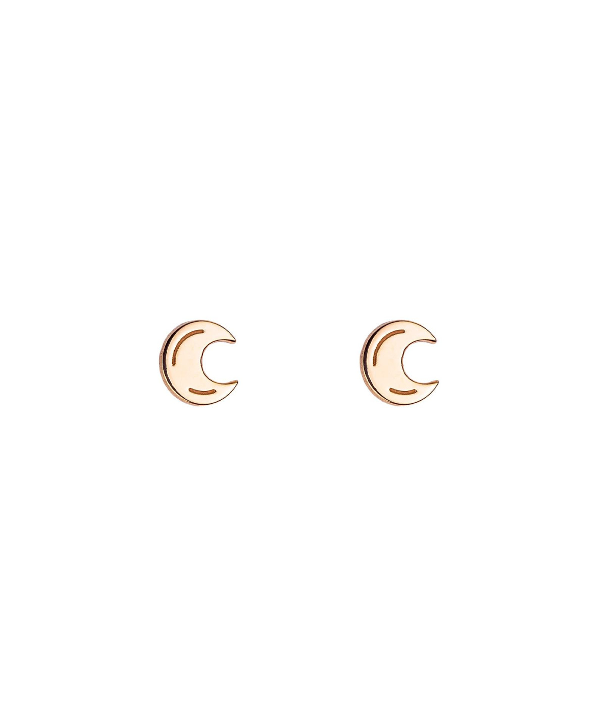 Pendientes Little Moon Oro