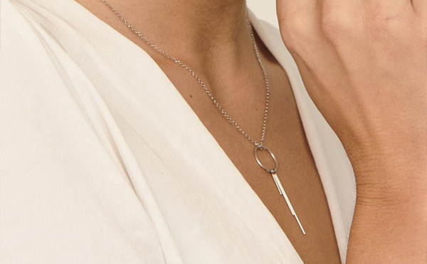 Collar Camino Plata Tendencia Otoño - Mezea by Brelery