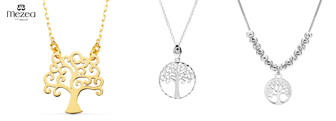 Mezea by Brelery - Collar árbol Vida