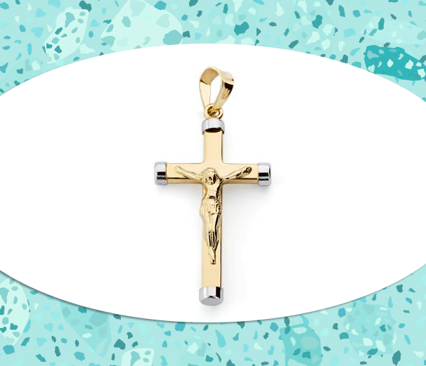 Cruz Cristo Primera Comunión Mezea by Brelery