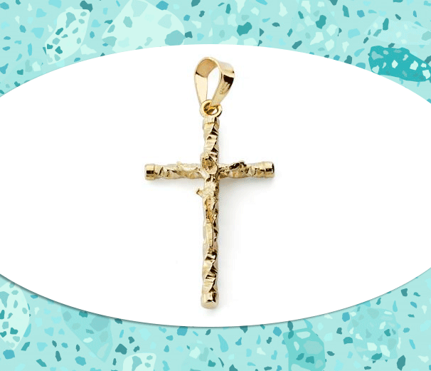 Cruz Cristo Primera Comunión Mezea by Brelery