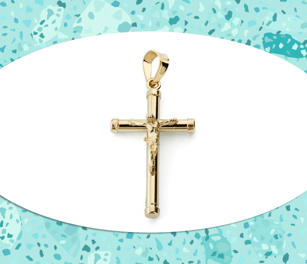 Cruz Cristo Primera Comunión Mezea by Brelery