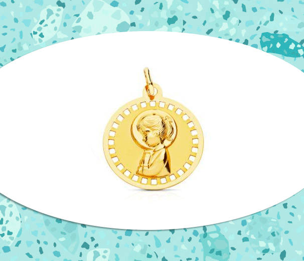 Medalla Primera Comunión Mezea by Brelery