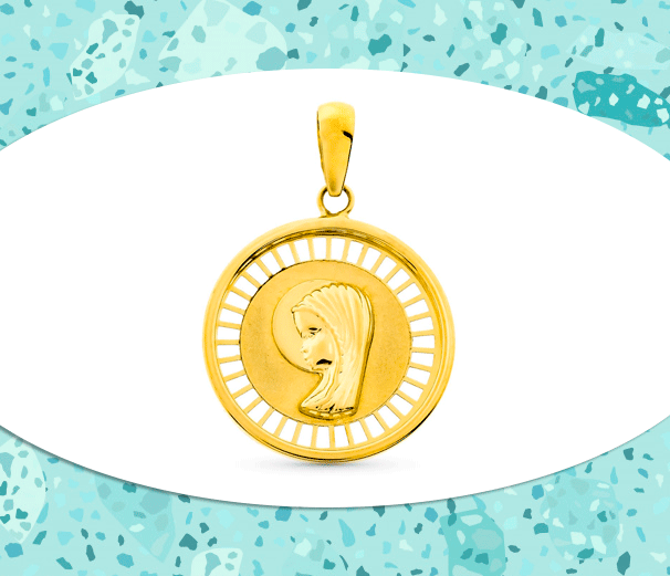 Medalla Primera Comunión Mezea by Brelery