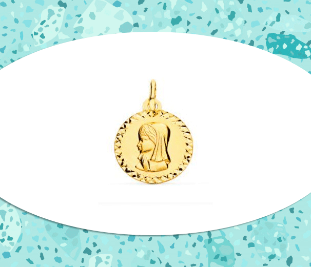 Medalla Primera Comunión Mezea by Brelery