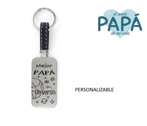 Lllavero Regalo Día del Padre Personalizable