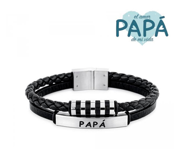 Pulsera Regalo Día del Padre Personalizable