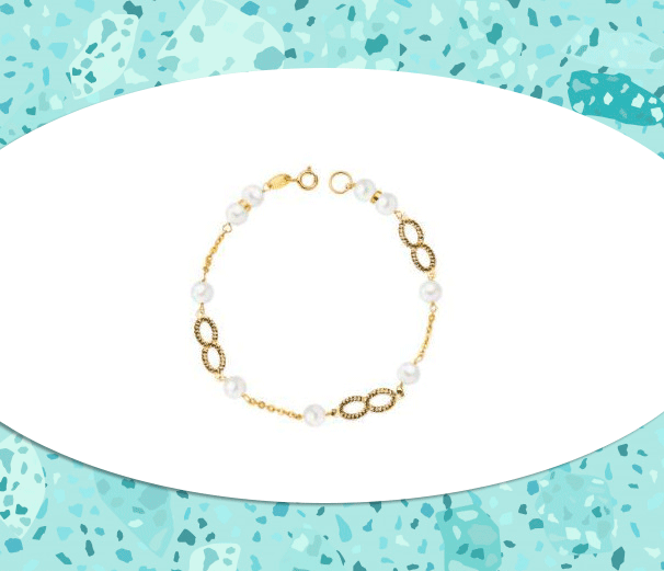 Pulseras Primera Comunión Mezea by Brelery