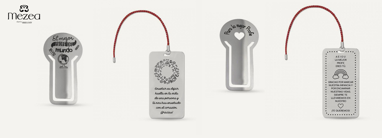 Marcapáginas Regalos profesores - Mezea by Brelery