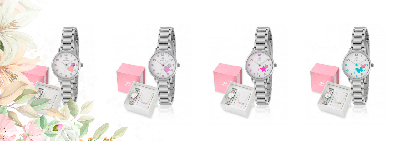 Relojes comunión con pulsera de regalo