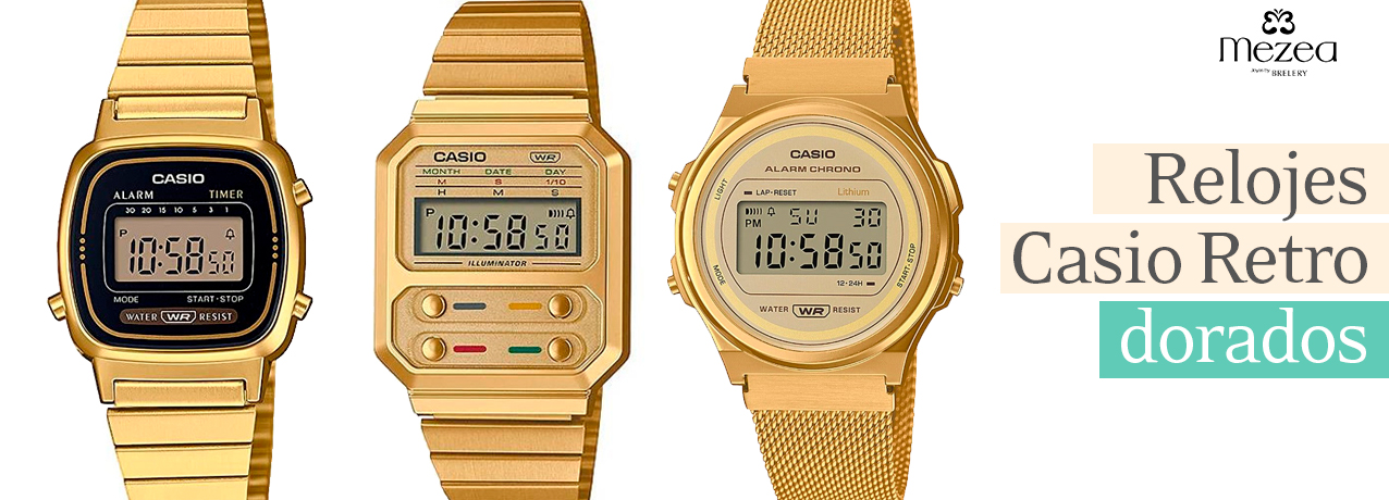 Relojes Casio: sus 5 modelos retro más icónicos