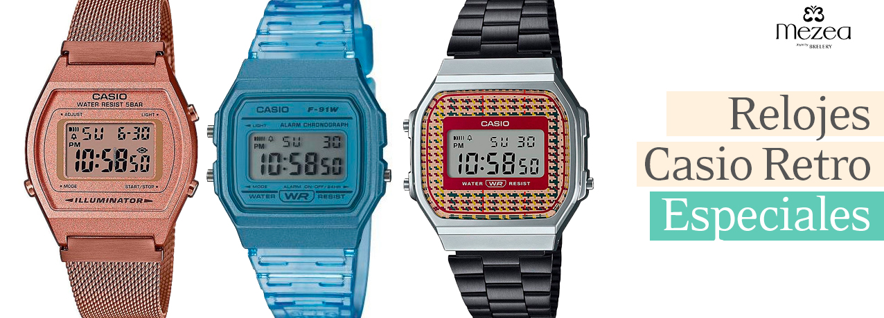 Relojes Vintage Casio Especiales