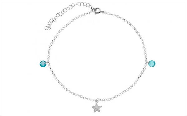 Tobilleras Plata - Mezea by Brelery