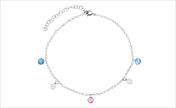 Tobilleras Plata - Mezea by Brelery