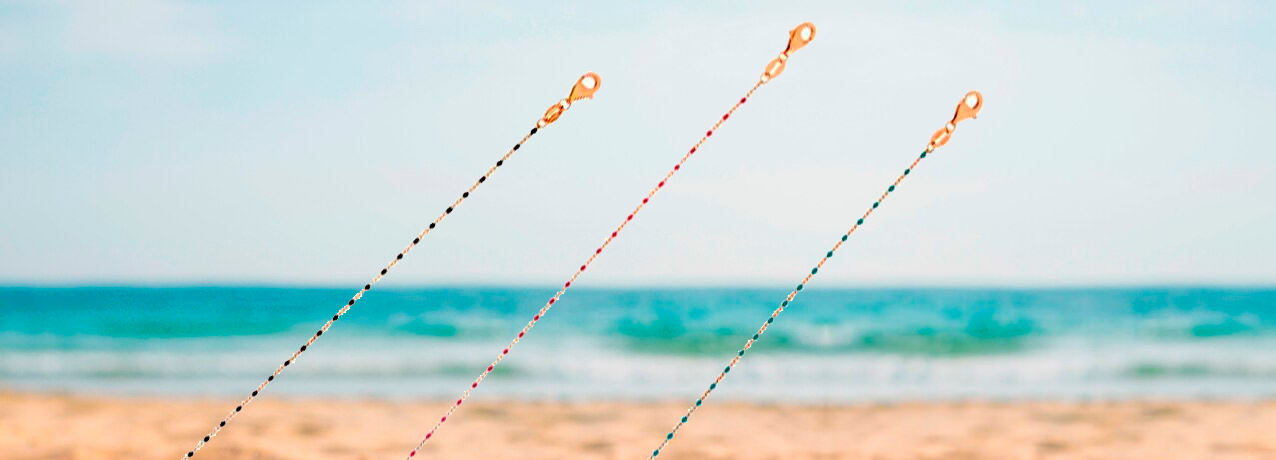 tobilleras rosé - mezea by brelery