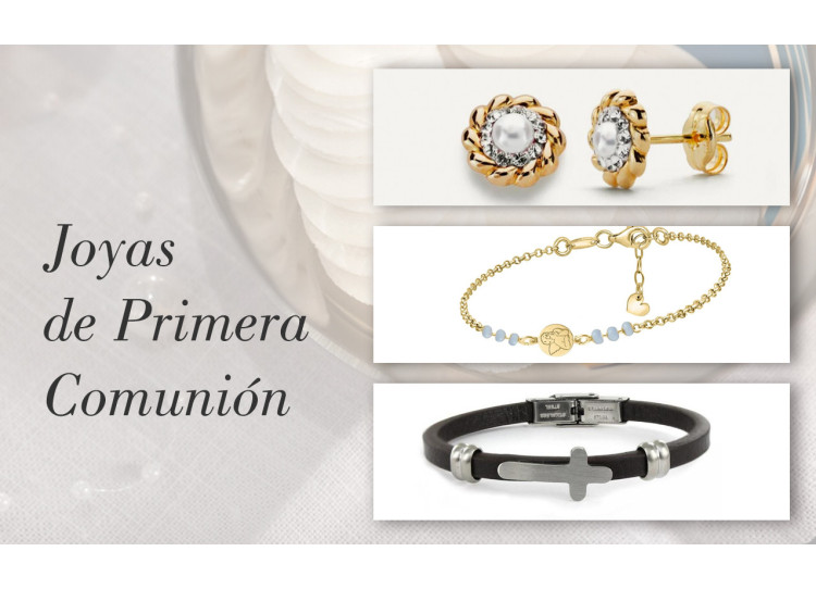 Joyas de comunión: estilo, delicadeza y el mejor precio